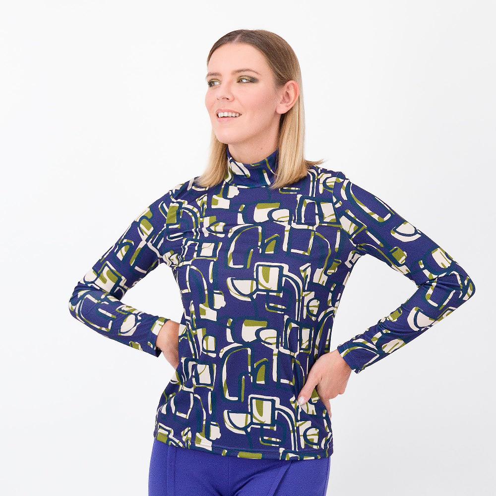 QVC Officina della Moda Lupetto fantasia
