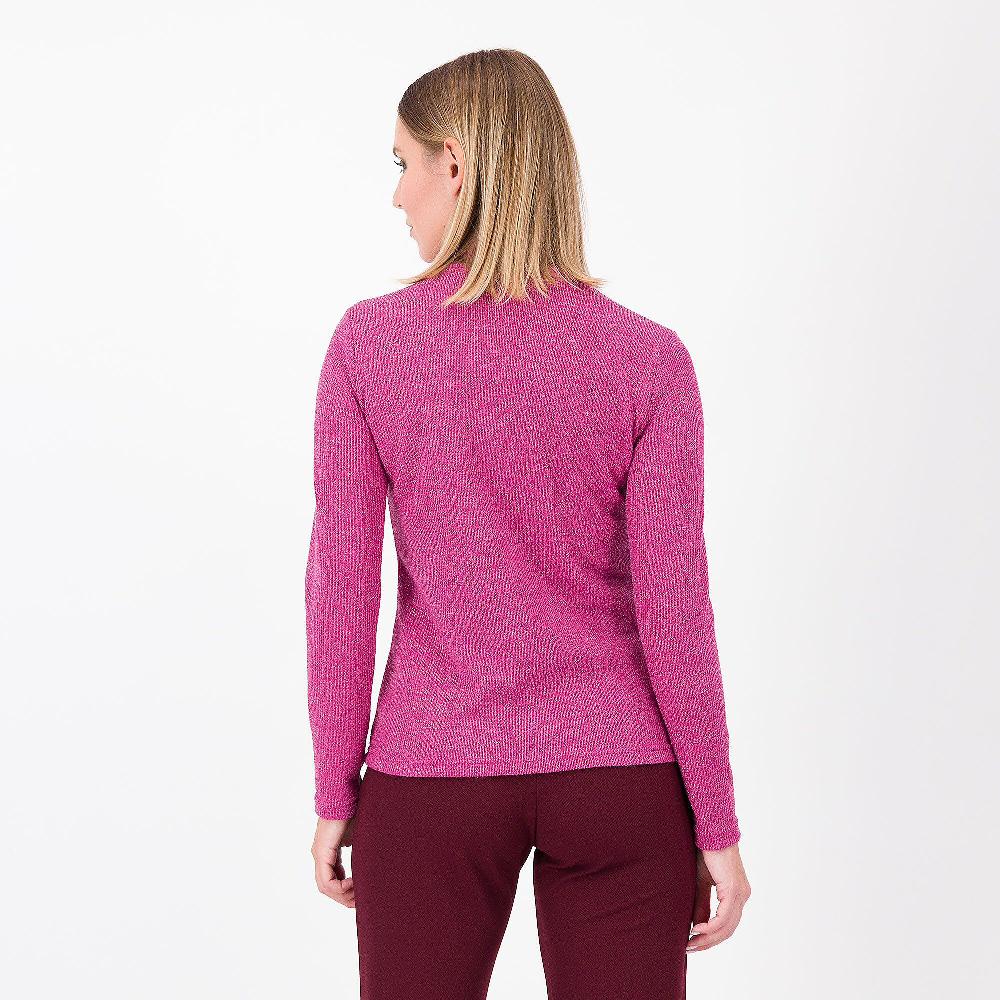 QVC Officina Della Moda Maglia Lupetto A Coste