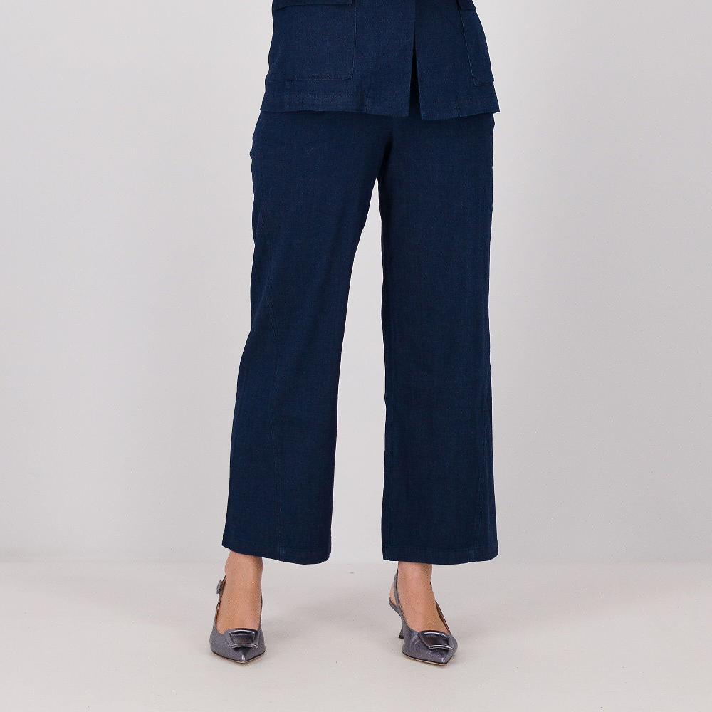 QVC Olly Doo Jeans gamba morbida con tasche