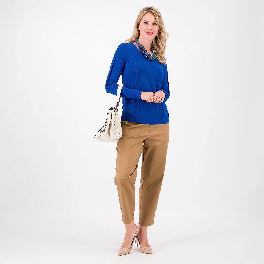 QVC Olly Doo Maglia In Jersey Lamé Con Decorazioni