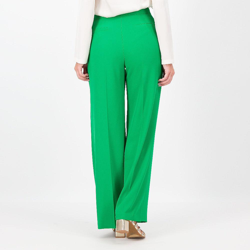 QVC Olly Doo Pantaloni Ampi In Tessuto Fluido