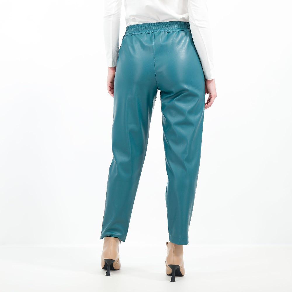 QVC Olly Doo Pantaloni Jogger In Tessuto Spalmato