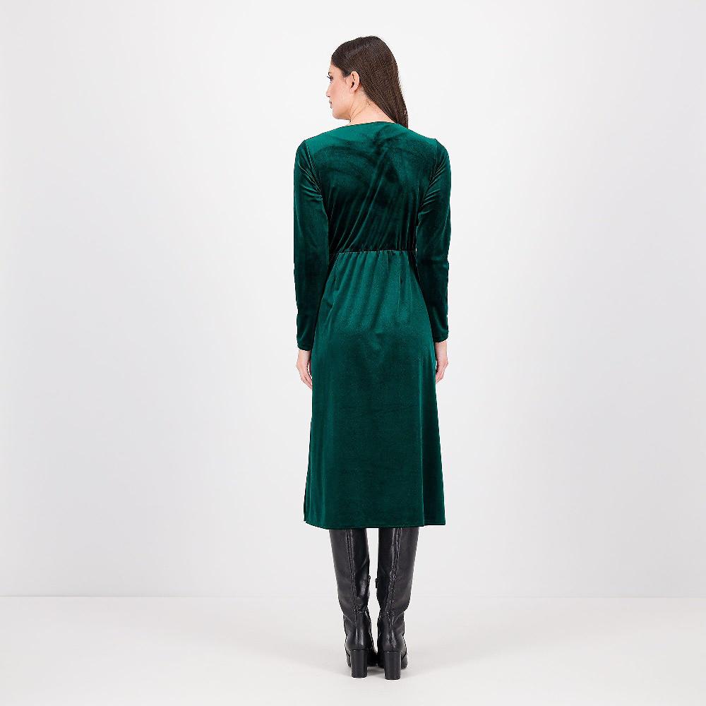 QVC PALAZZO MODA Abito A Portafoglio In Velluto