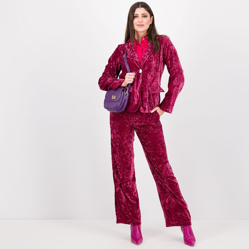 QVC PALAZZO MODA Blazer In Velluto Martellato