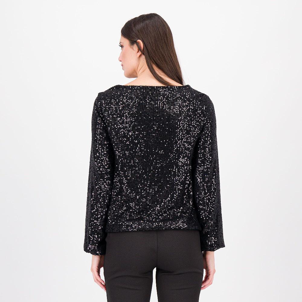 QVC PALAZZO MODA Blusa In Paillettes
