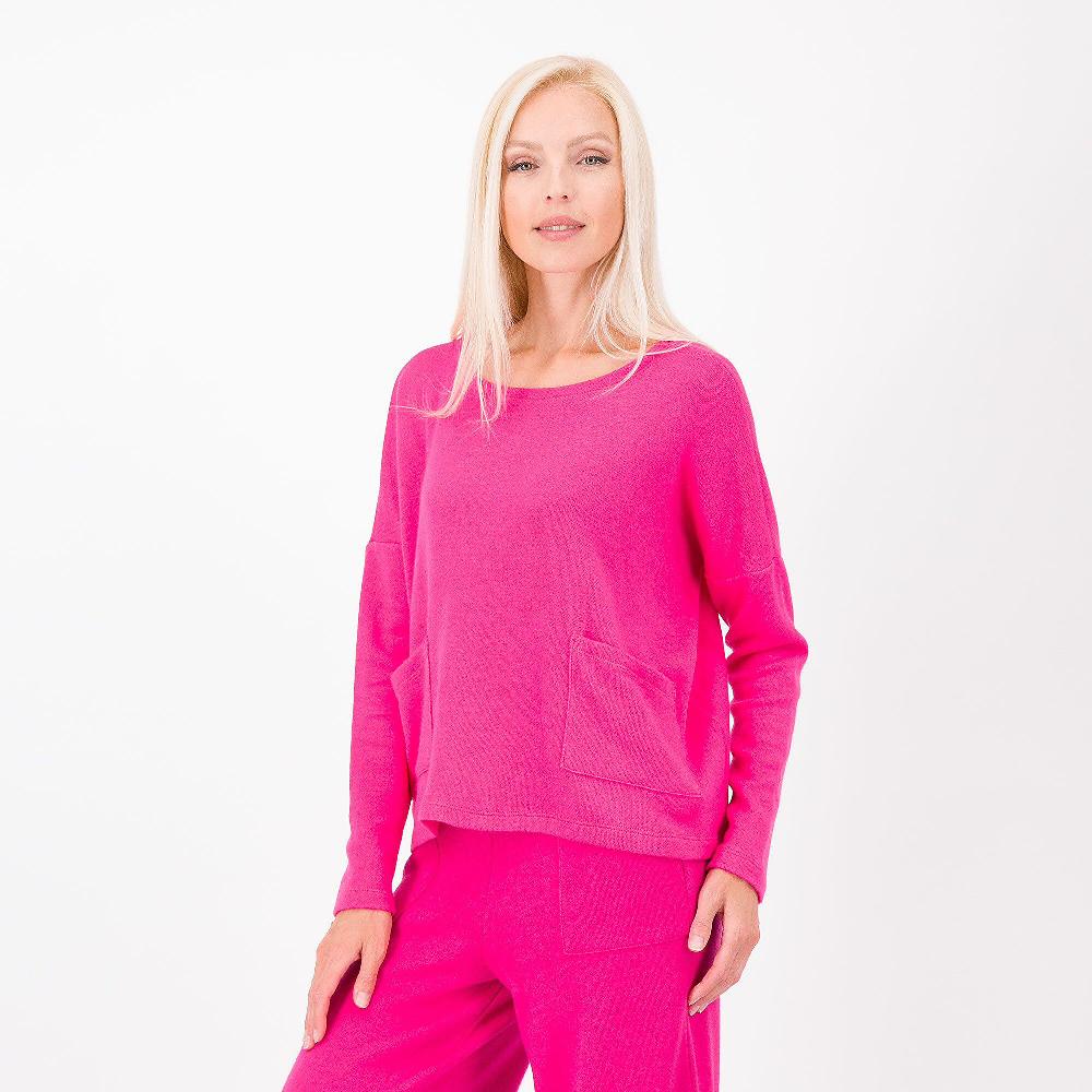 QVC PALAZZO MODA Maglia a scatola in misto viscosa