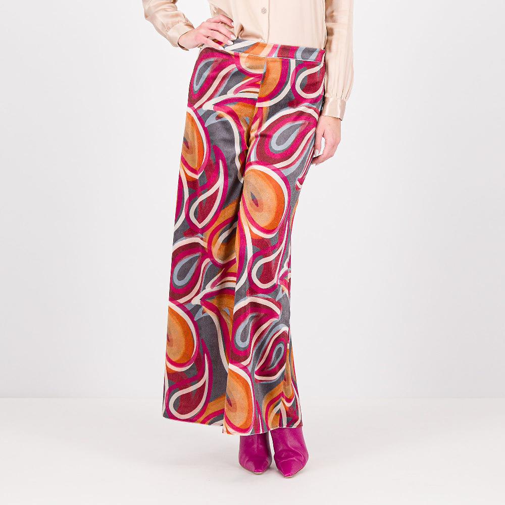 QVC PALAZZO MODA Pantagonna in velluto