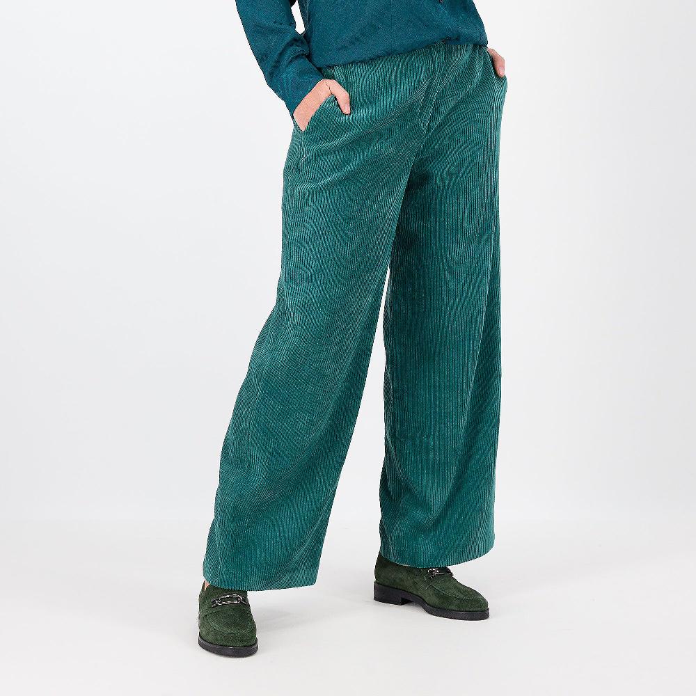 QVC PALAZZO MODA Pantaloni ampi in velluto a coste