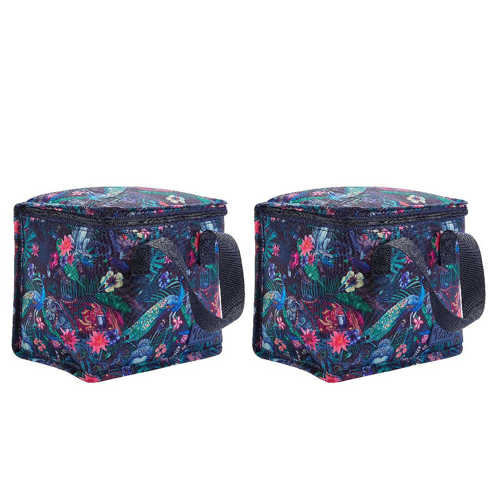 QVC Periea Set 2 borse termiche con chiusura zip