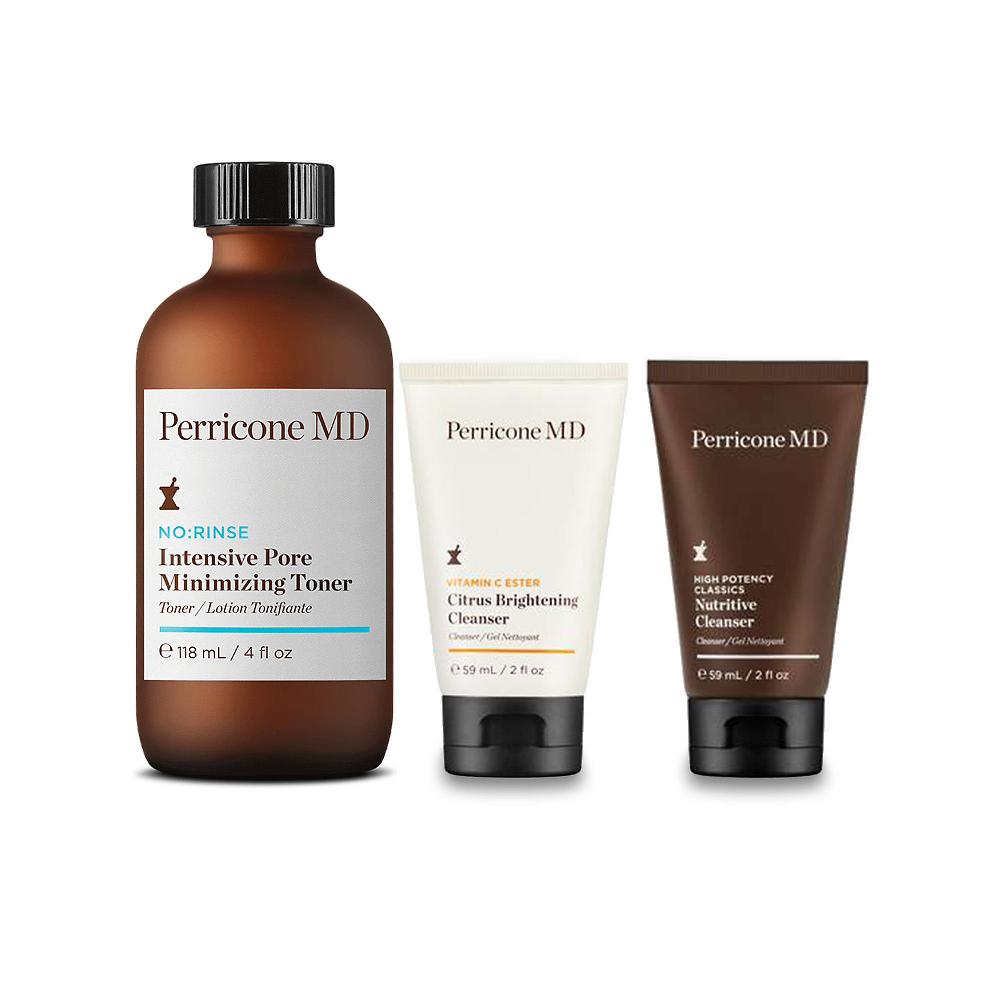 QVC Perricone MD Kit 2 detergenti e tonico viso