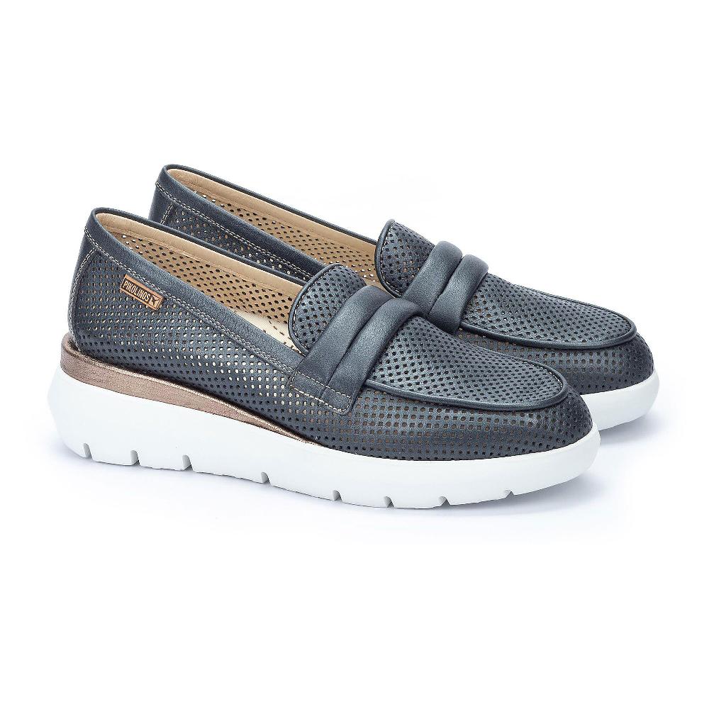 QVC Pikolinos Mocassini traforati con Zeppa 5 cm