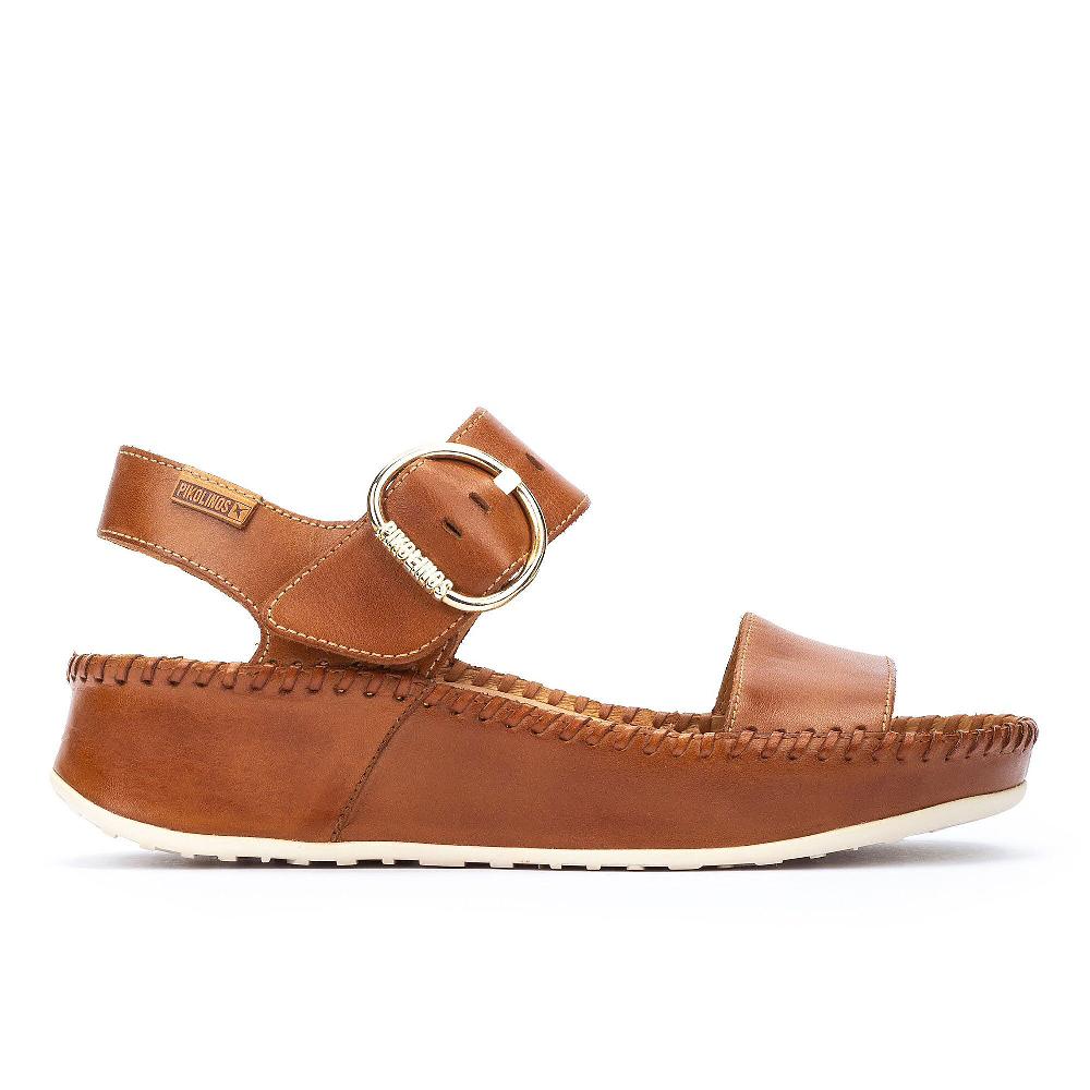 QVC Pikolinos Sandali Con Maxi Fibbia E Zeppa 5 Cm