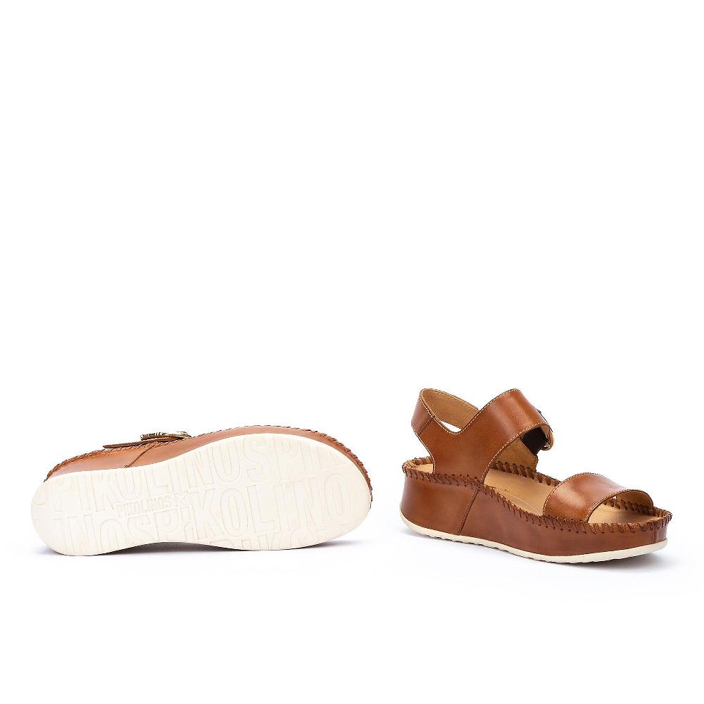 QVC Pikolinos Sandali Con Maxi Fibbia E Zeppa 5 Cm