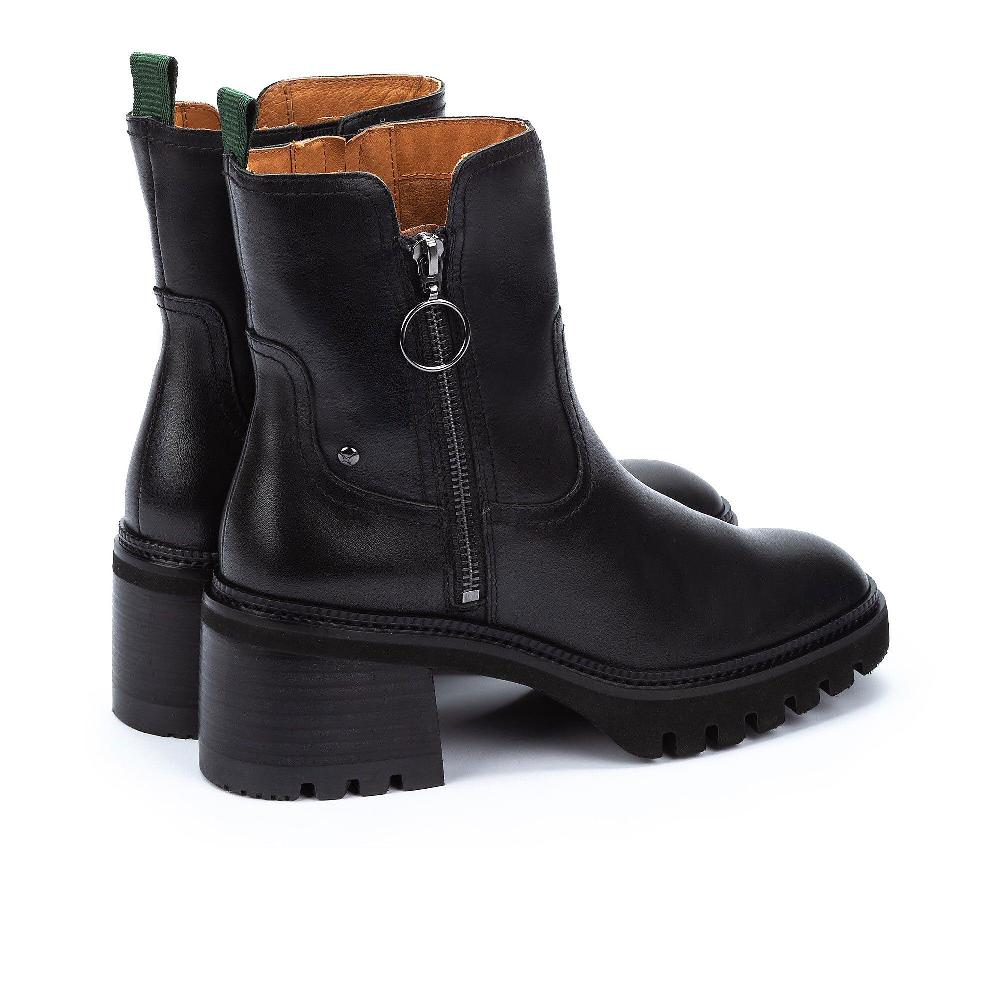 QVC Pikolinos Stivaletti In Pelle Con Tacco 6 5 Cm