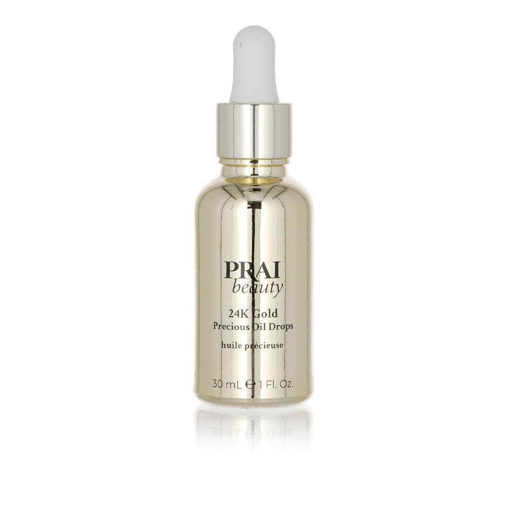 QVC PRAI Olio viso 24K Gold con oro 24 carati