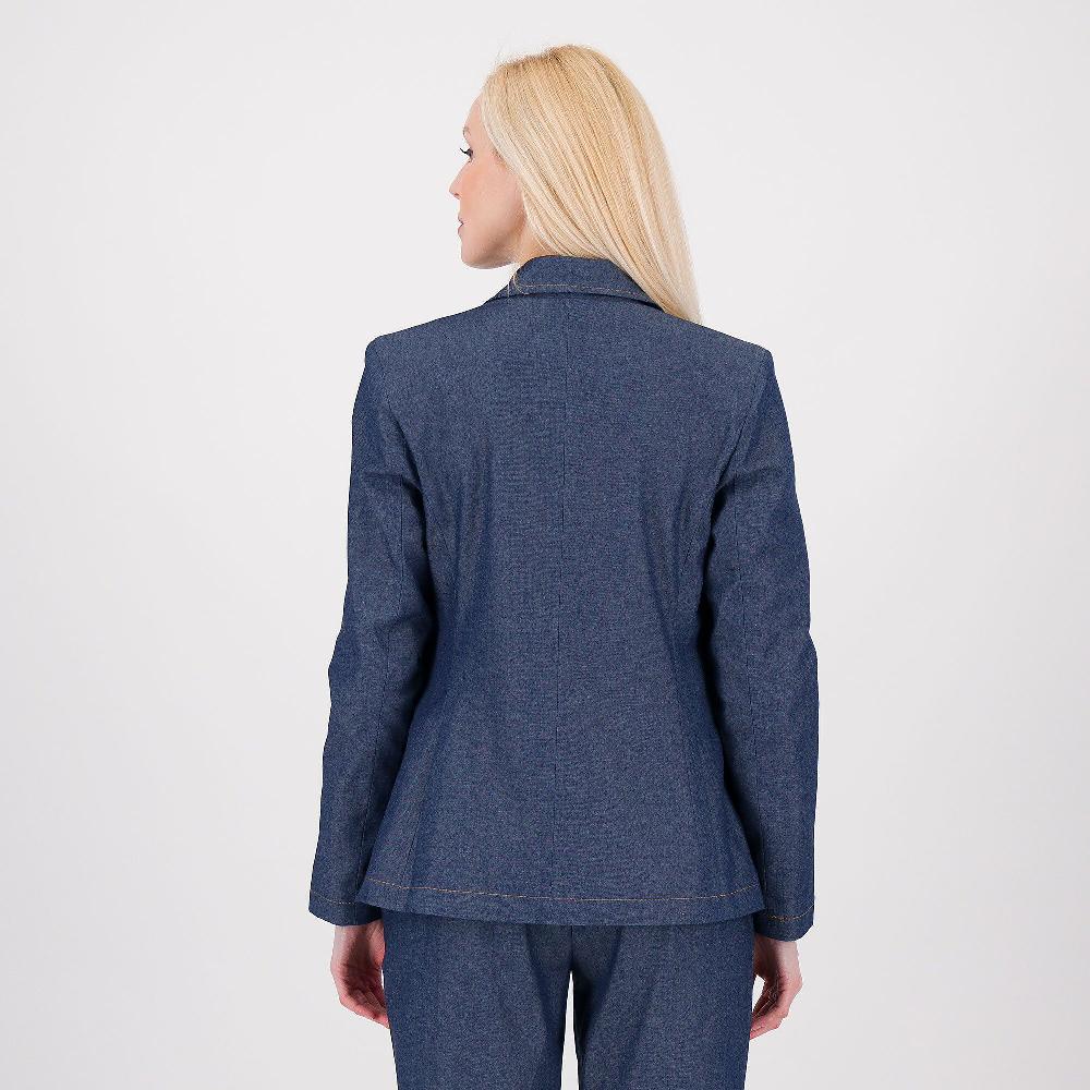 QVC REBEKA ROSS Blazer In Tessuto Chambrey
