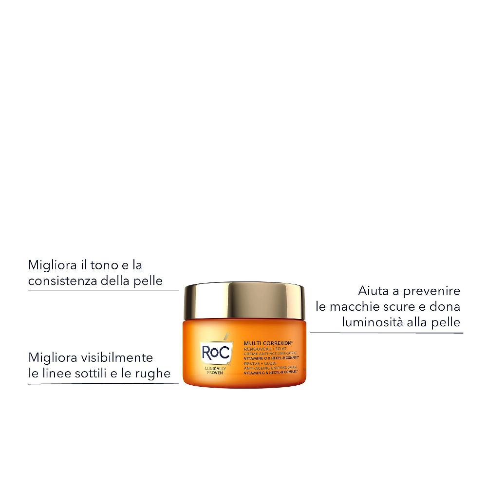 QVC RoC Crema Viso Multi Correxion Revive+Glow