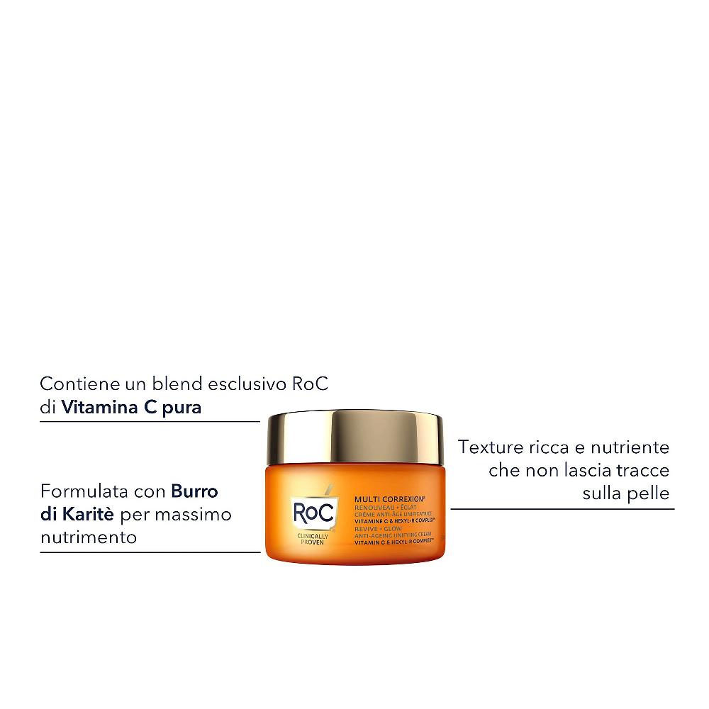 QVC RoC Crema Viso Multi Correxion Revive+Glow