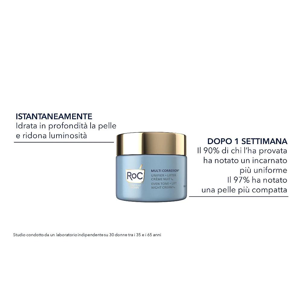 QVC RoC Even Tone + Lift Crema Notte Antiage