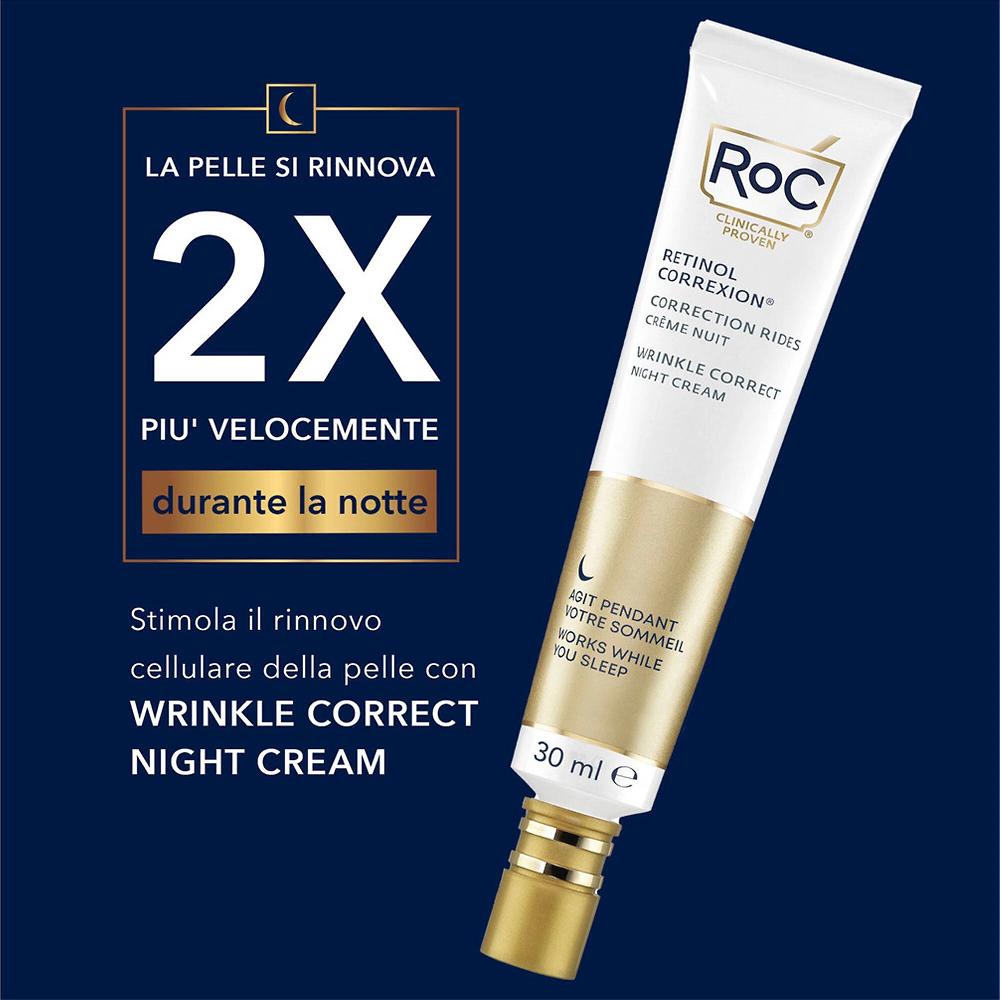 QVC RoC Retinol Correxion Crema Notte Retinolo
