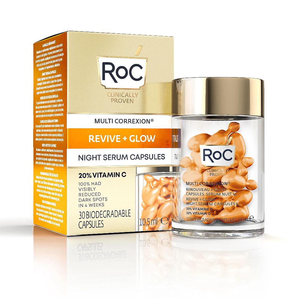 QVC RoC Revive+Glow siero illuminante 30caps