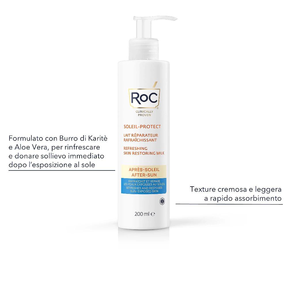 QVC RoC Soleil-Protect Latte Doposole Rinfrescante