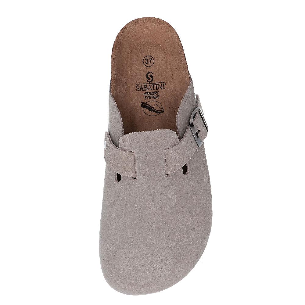 QVC Sabatini Sabot Erica In Pelle Scamosciata