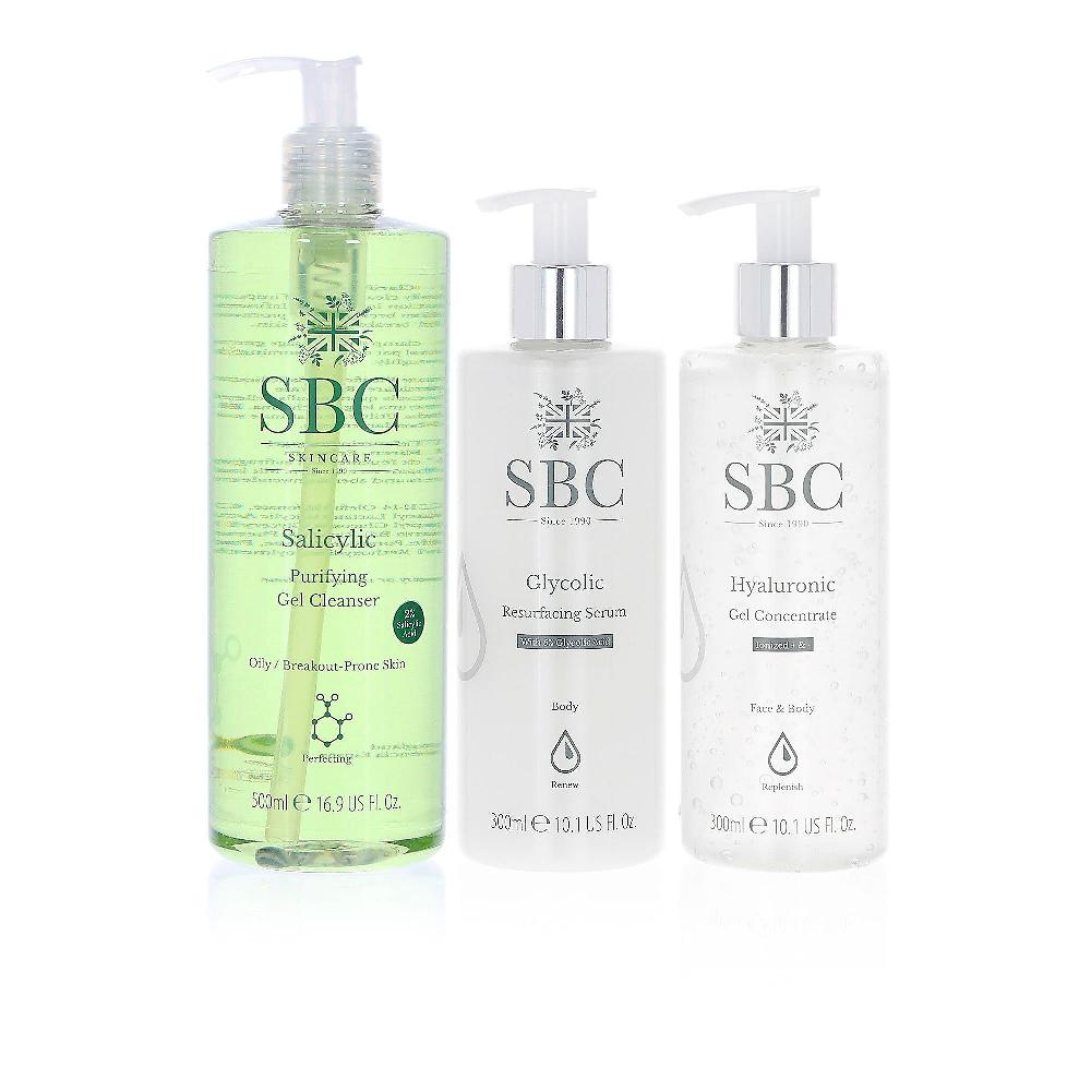 QVC SBC Acid Range trio: gel+ detergente + siero