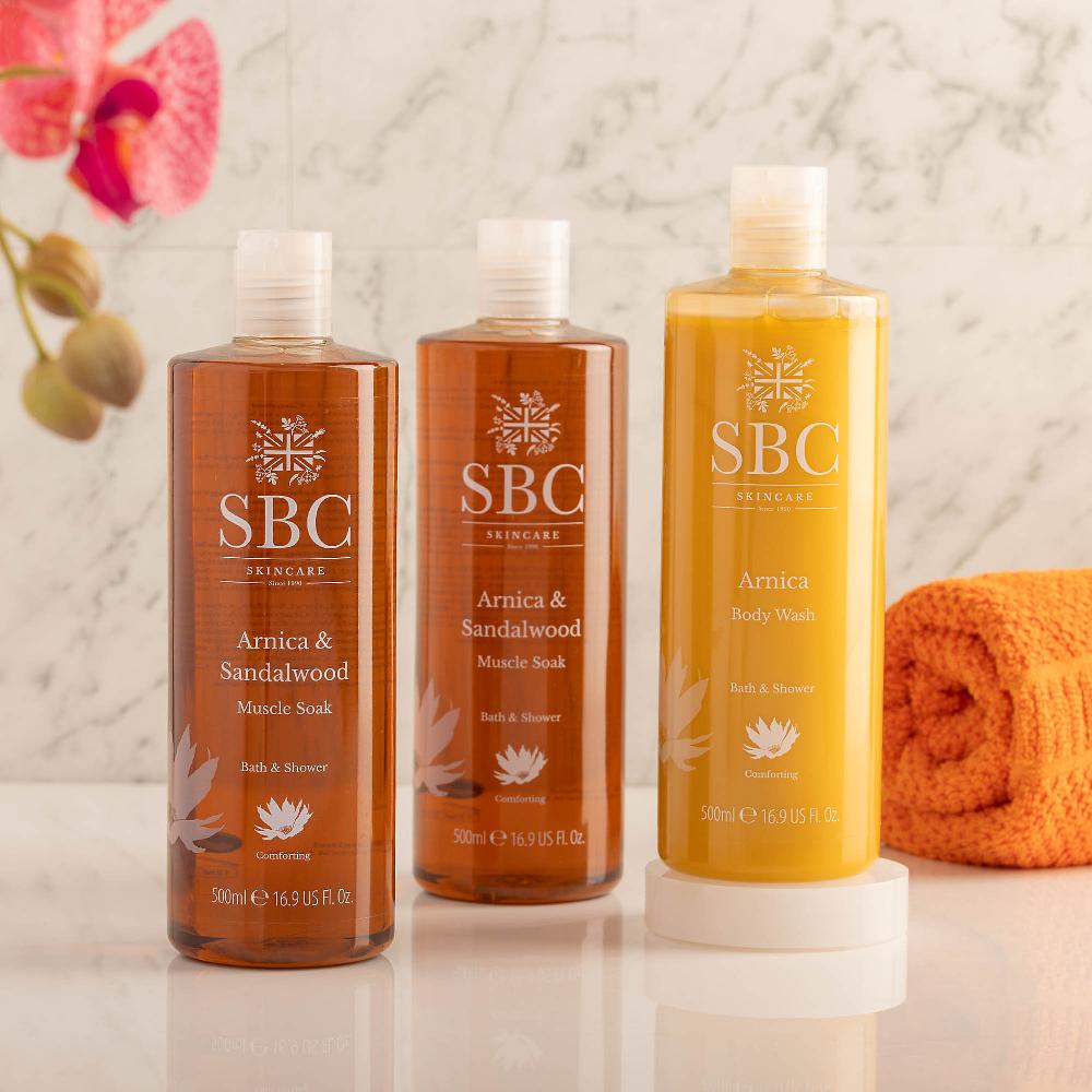 QVC SBC crema+gel doccia con olio di sandalo 3pz