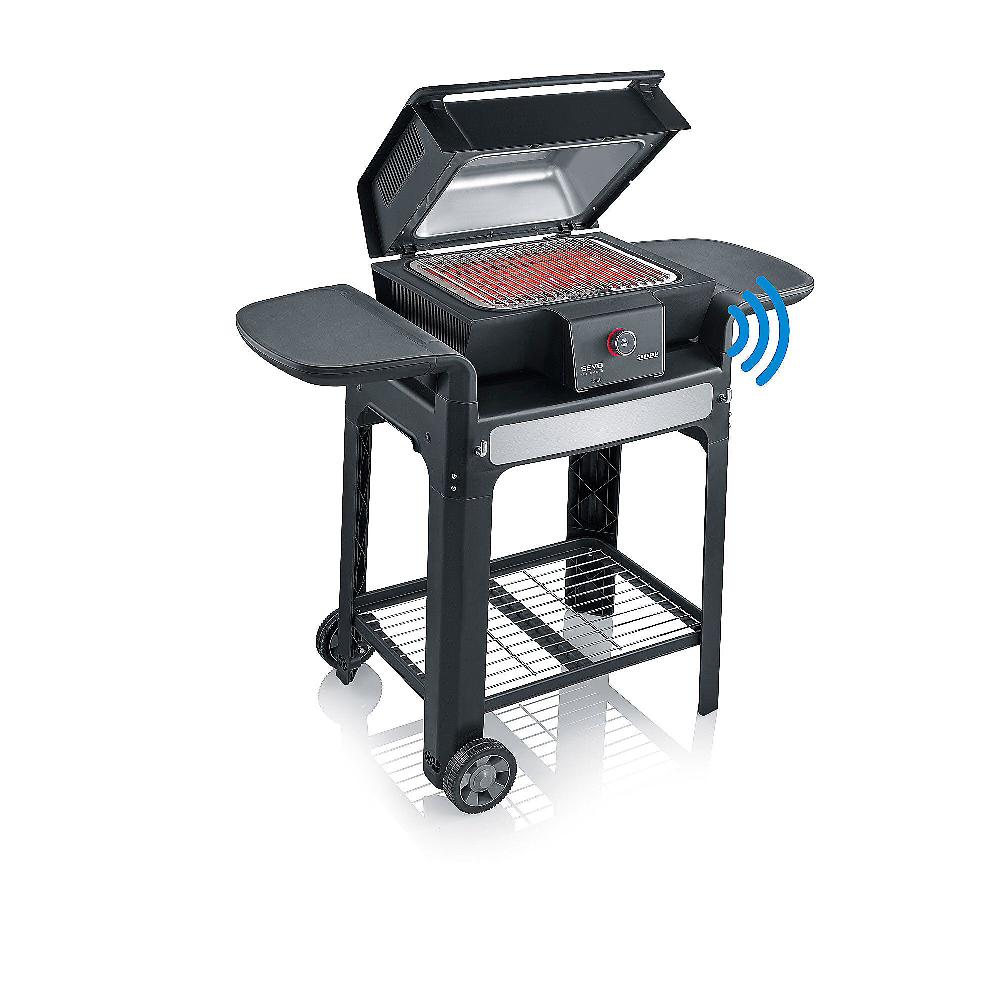 QVC SEVERIN Barbecue Smart Control GT con carrello