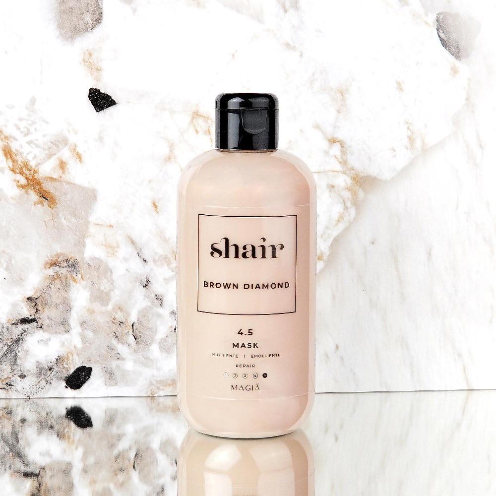 QVC Shair Maschera per capelli Brown Diamond