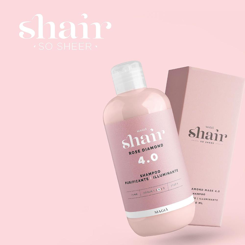 QVC SHAIR Rose Diamond Shampoo Illuminante Ph 4.0