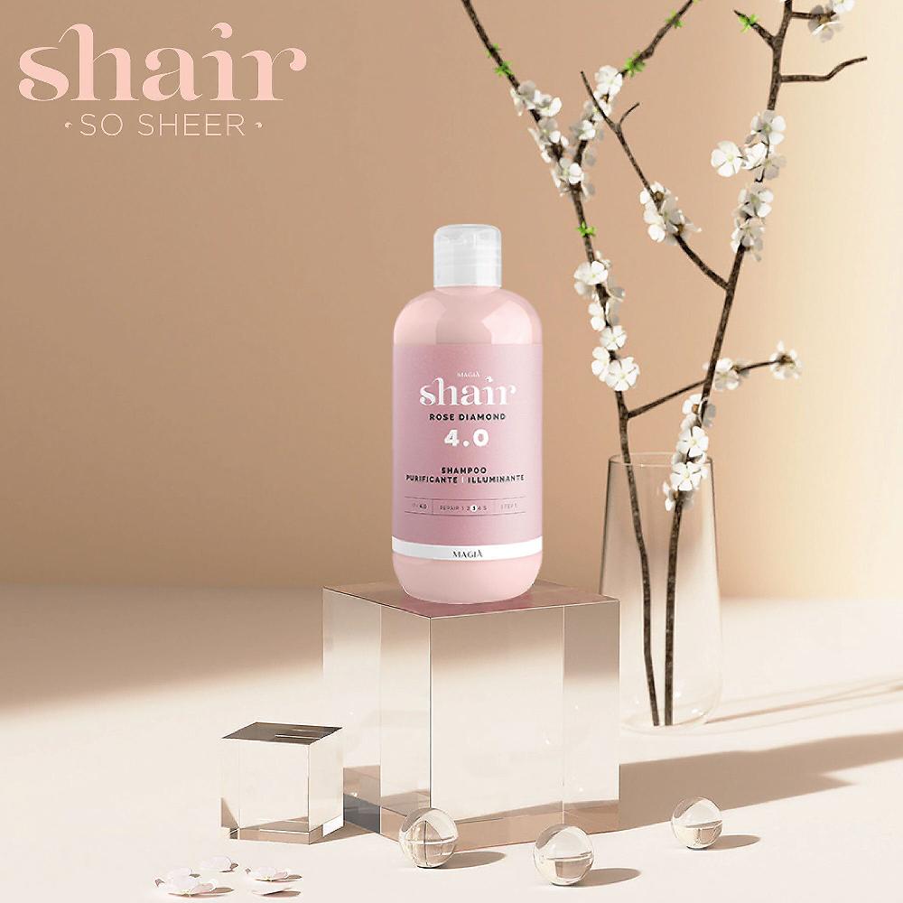 QVC SHAIR Rose Diamond Shampoo Illuminante Ph 4.0