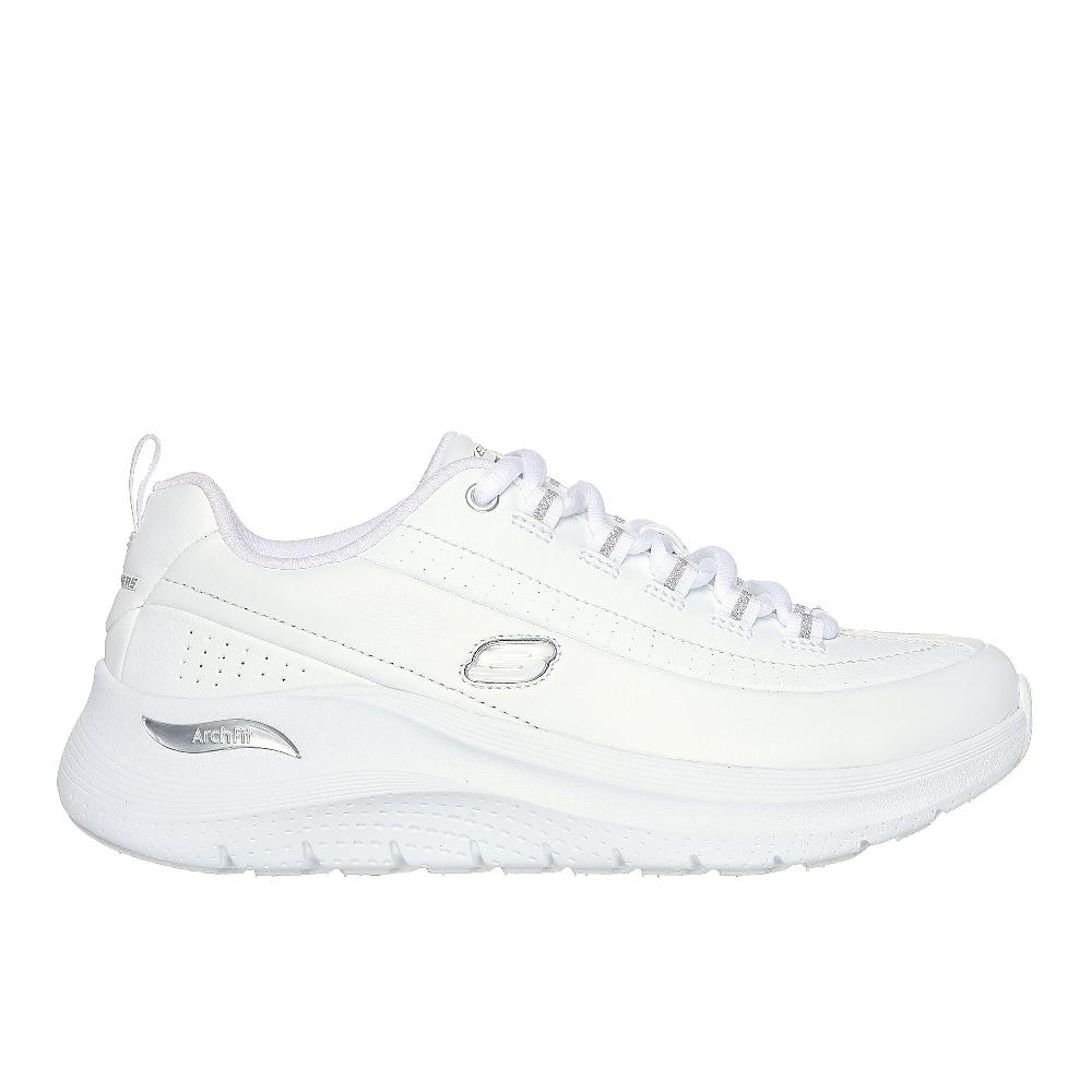 QVC Skechers Sneakers In Pelle Arch Fit 2.0