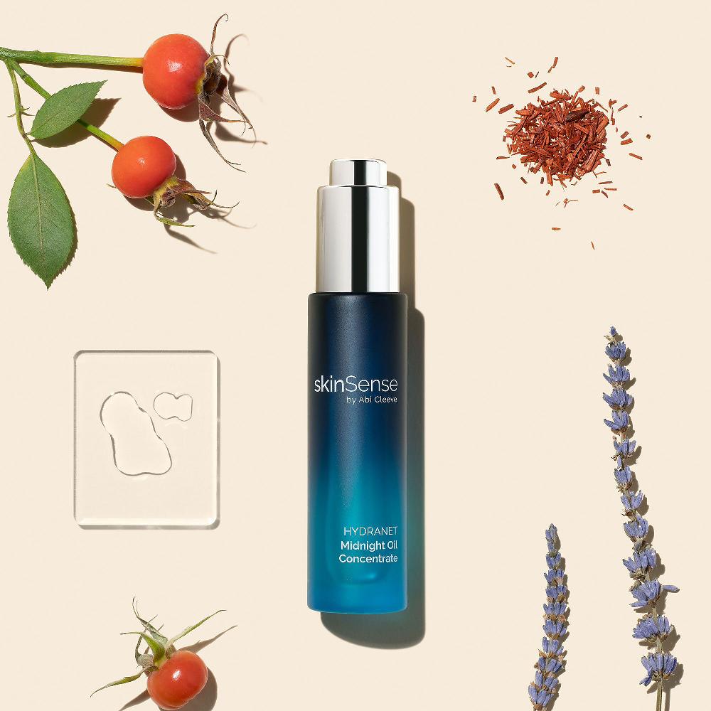 QVC Skinsense Olio Viso Hydranet Midnight