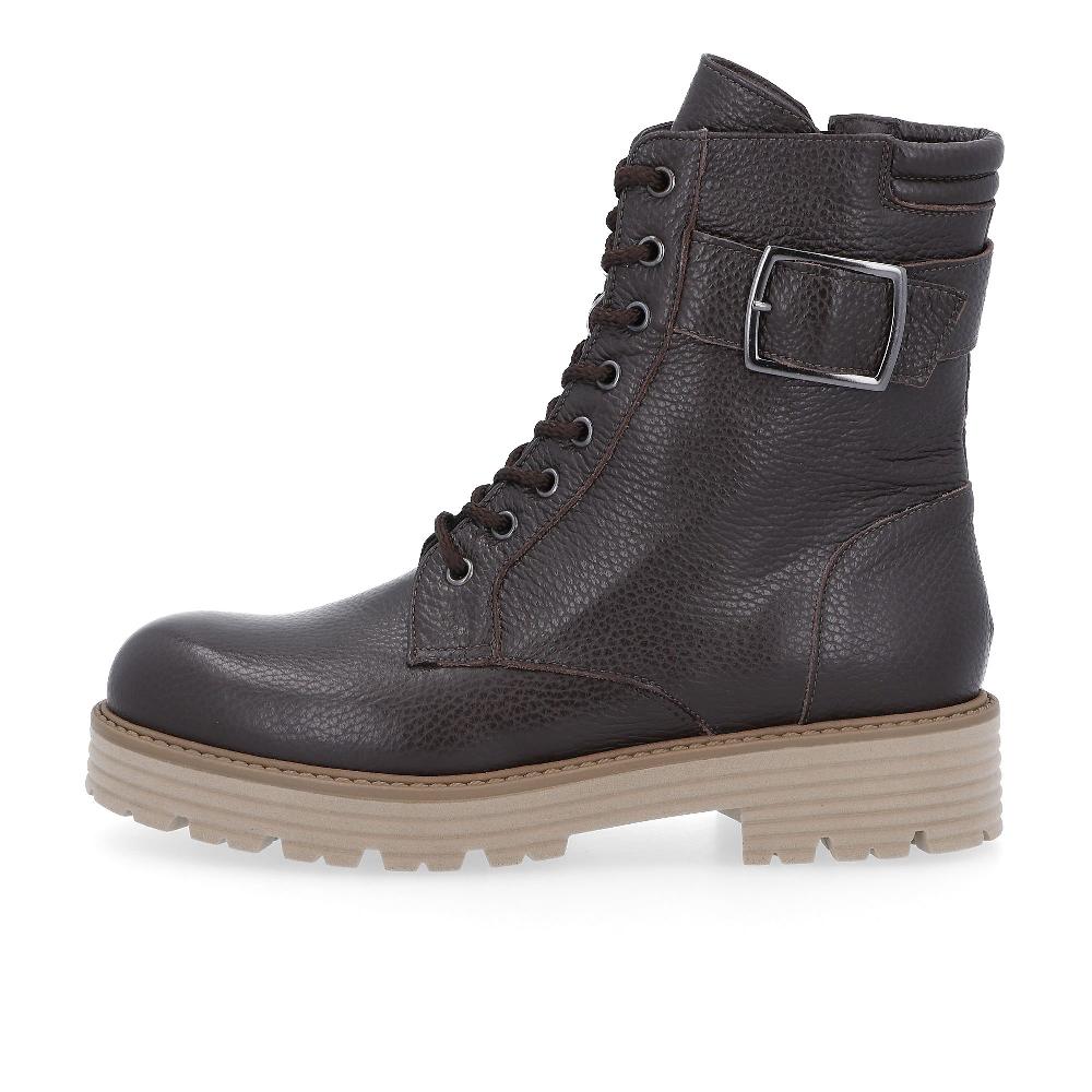 QVC Soffice Sogno Anfibi In Pelle Con Tacco 4 Cm