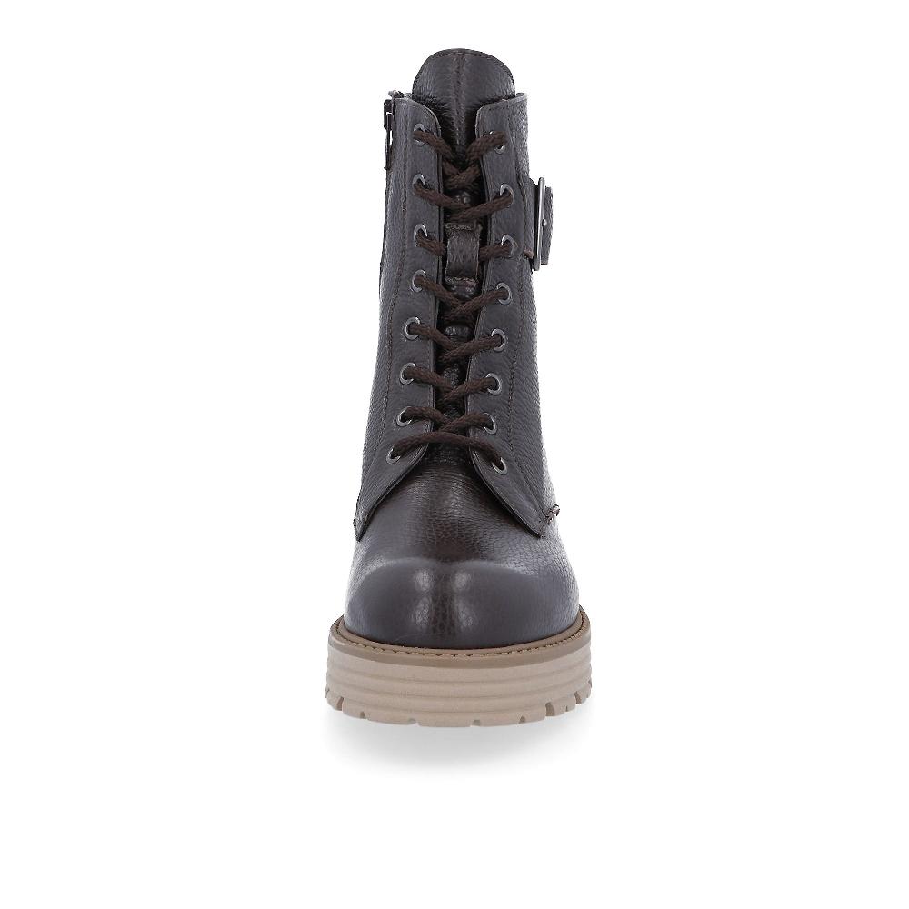 QVC Soffice Sogno Anfibi In Pelle Con Tacco 4 Cm