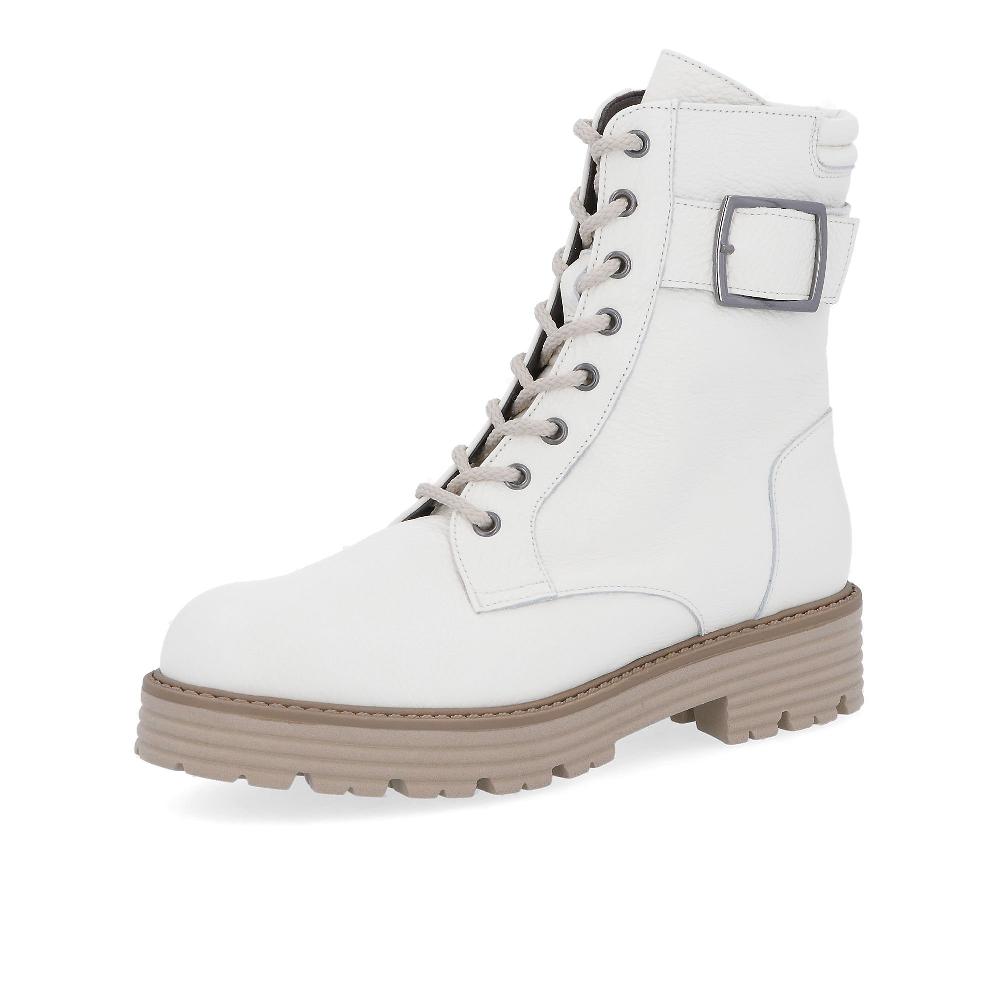 QVC Soffice Sogno Anfibi in pelle con tacco 4 cm
