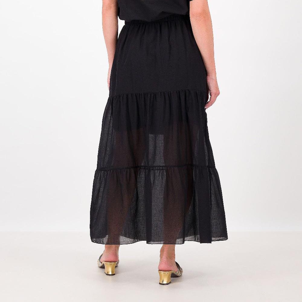 QVC SottoMarino Gonna Lunga Con Balze