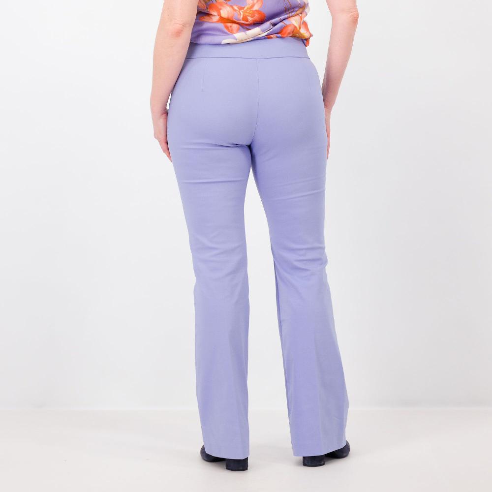 QVC SottoMarino Pantaloni A Zampa In Misto Cotone