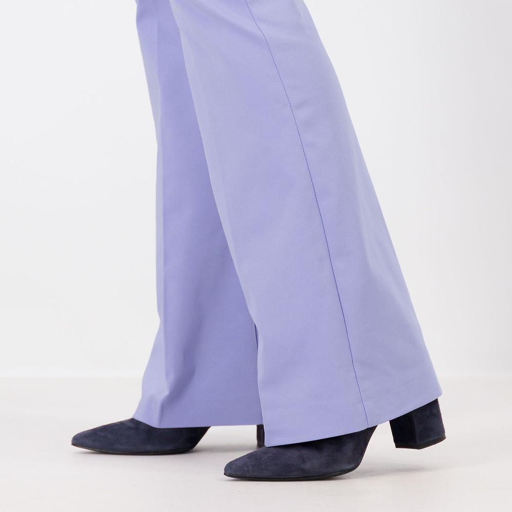 QVC SottoMarino Pantaloni A Zampa In Misto Cotone