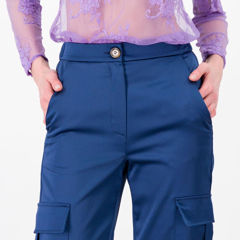QVC SottoMarino Pantaloni Cargo In Rasone Stretch