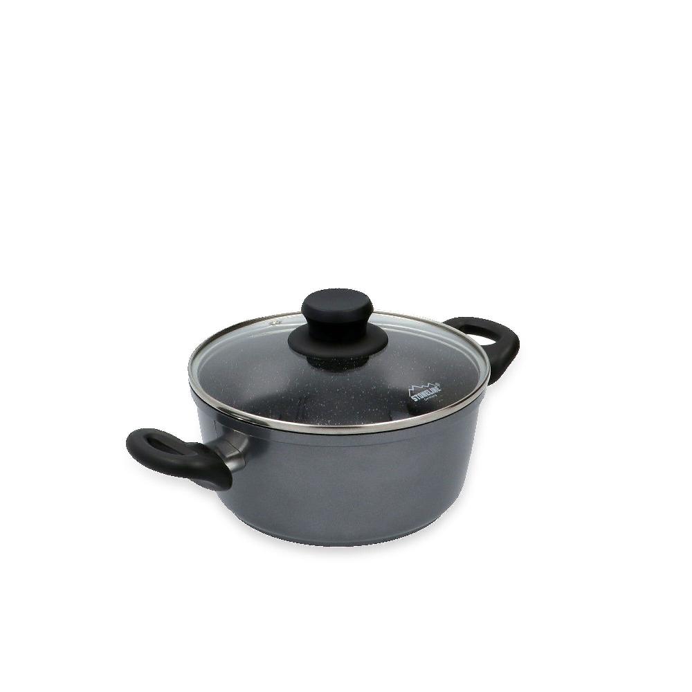 QVC Stoneline Batteria Pentole E Padelle 13 Pezzi