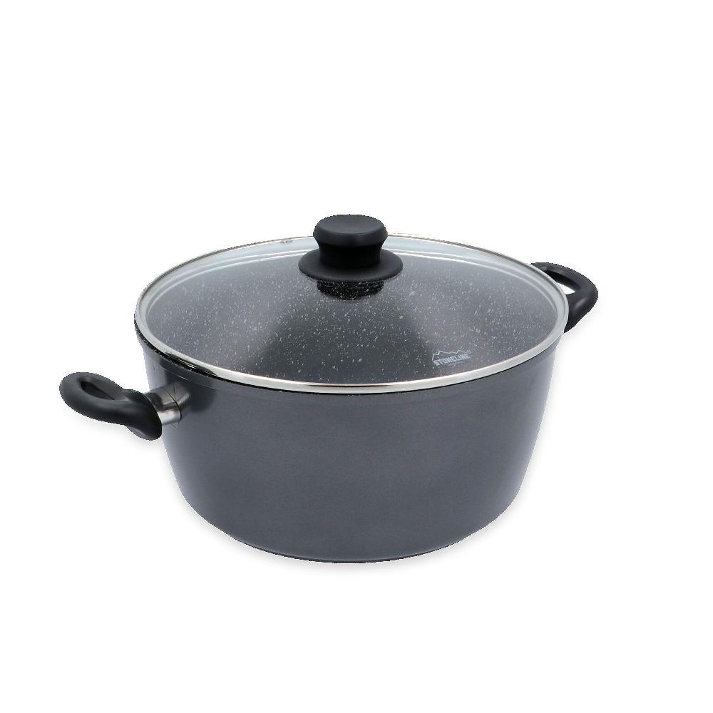 QVC Stoneline Batteria Pentole E Padelle 13 Pezzi