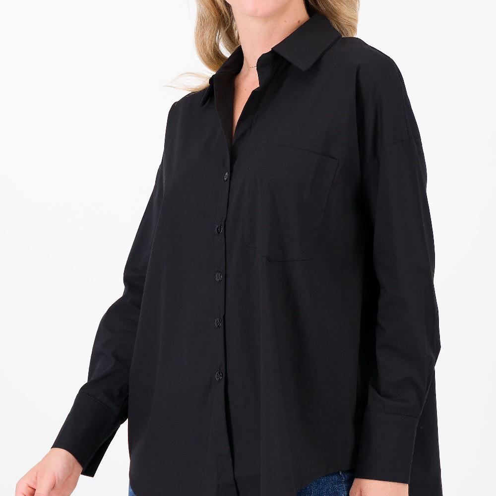 QVC Studio 19 Camicia Lunga In Popeline