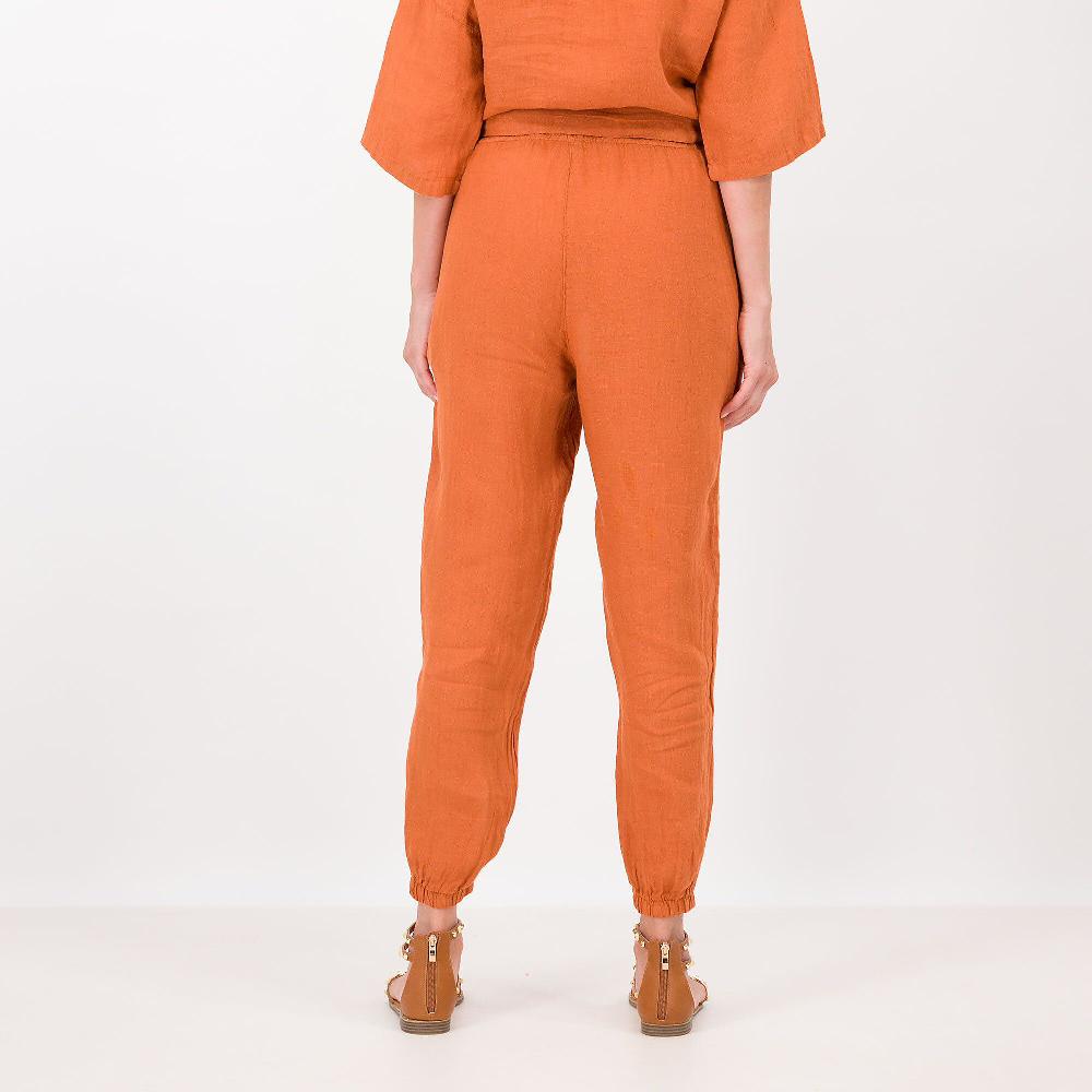 QVC Studio 19 Pantaloni Jogger In Lino