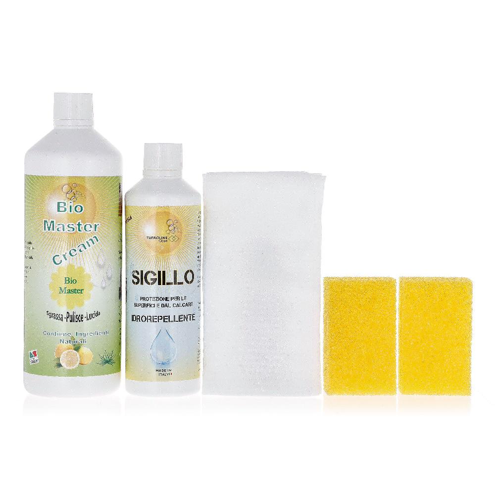 QVC Turboline Crema Biomaster sigillo e 2 spugne