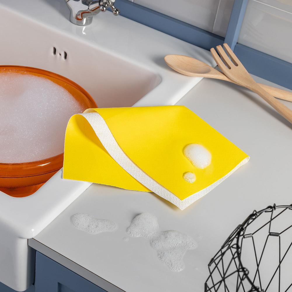 QVC Turboline Kit 6 Panni Brillo + 2 Panni Pavimenti