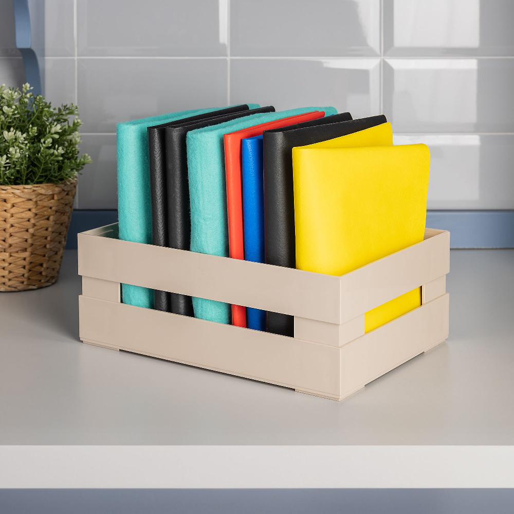 QVC Turboline Kit 6 panni Brillo + 2 panni pavimenti