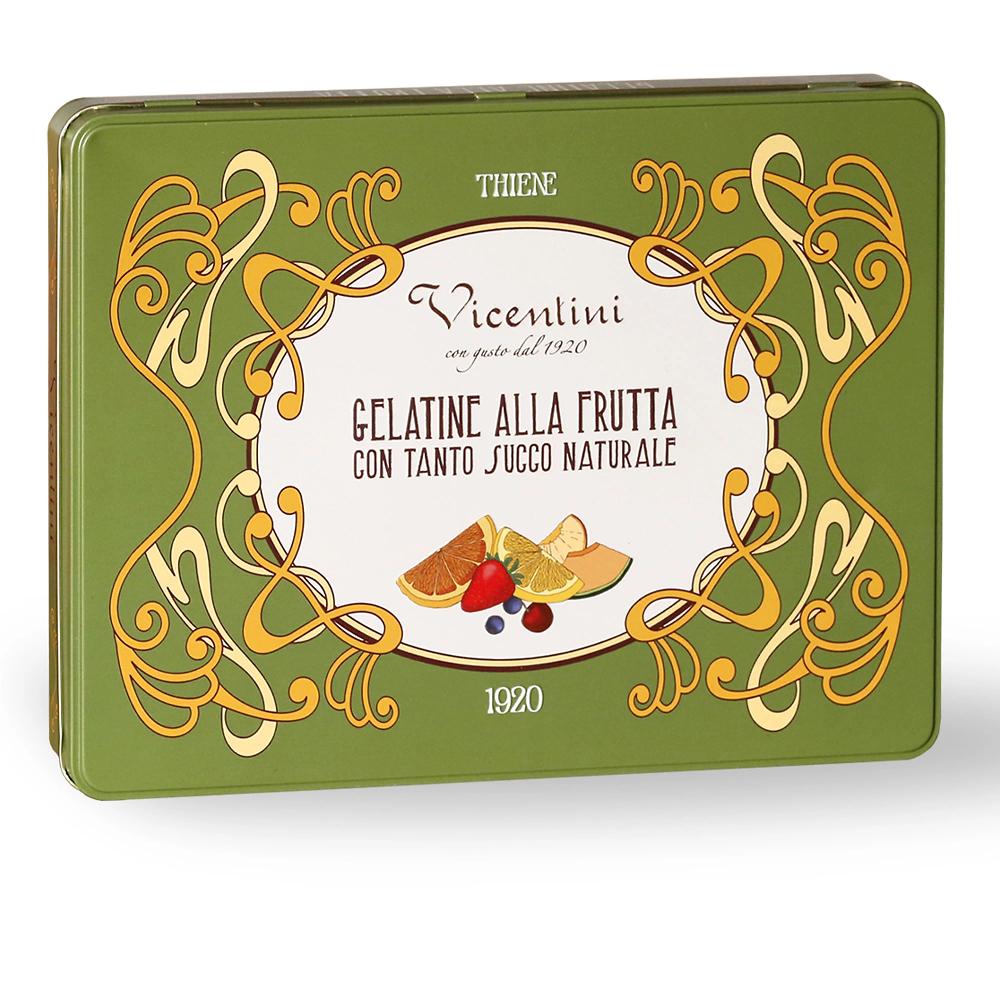 QVC Vicentini Latta di gelatine alla frutta (500g)